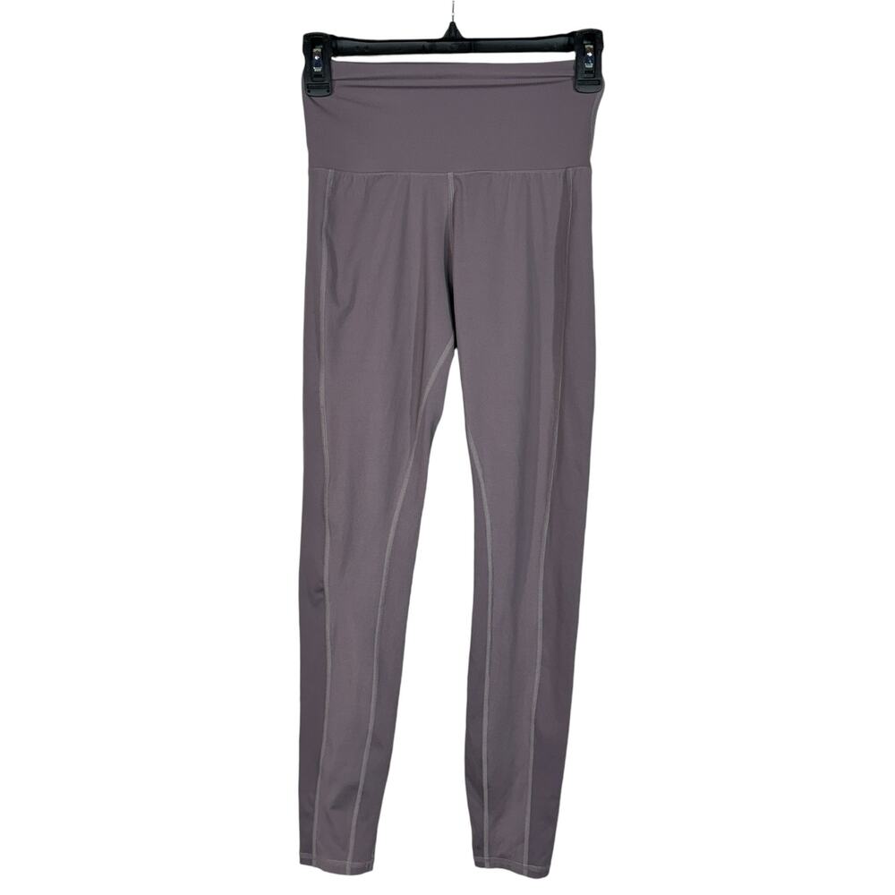 Alphalete Medium Meridian Leggings Activewear Mid-Rise Stretch Light Purple